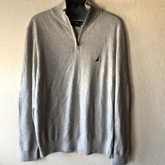 NWT Men's Nautica Half-zipper Sweater - Picture 1 of 4